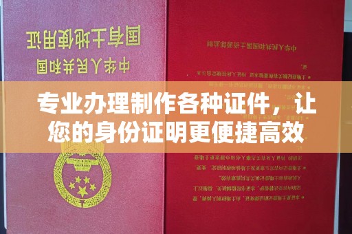 华龙专业办理制作各种证件，让您的身份证明更便捷高效